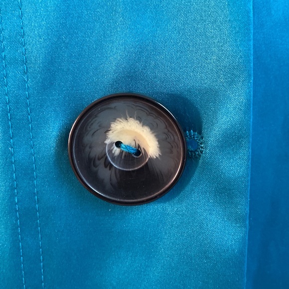 BCX ladies teal coat. Size m - Picture 2 of 5